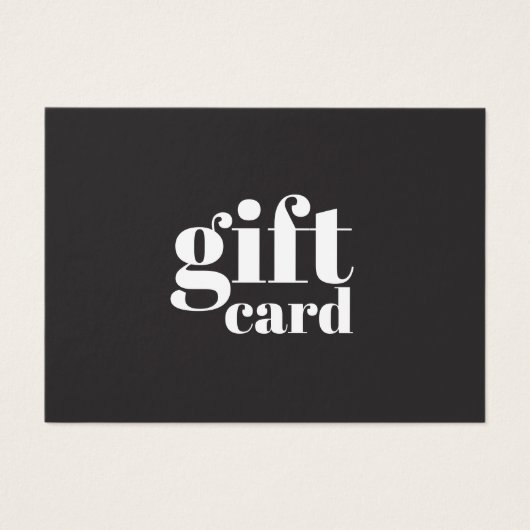 Cool Black Pastel Bold Beauty Witte Strepen Visitekaartje (Voorkant)