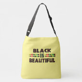 Cool Black Quotes, Gezegden Amerikaans Afrikaans Z Crossbody Tas (Achterkant)