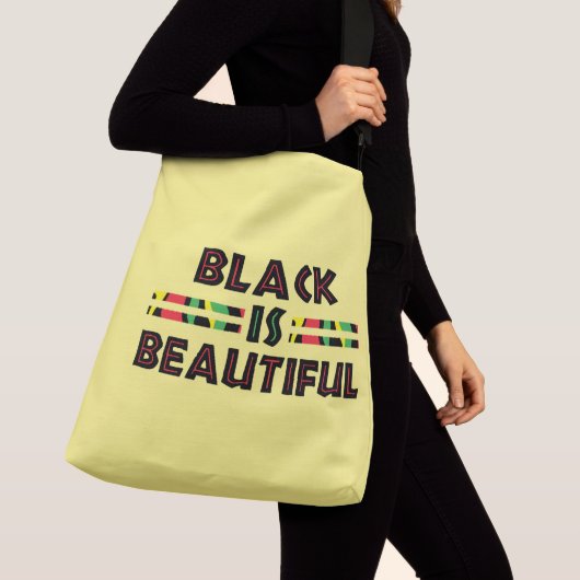 Cool Black Quotes, Gezegden Amerikaans Afrikaans Z Crossbody Tas (Dichtbij)
