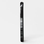 COOL Black & White Stripes Case-Mate iPhone Case (Achterkant/links)