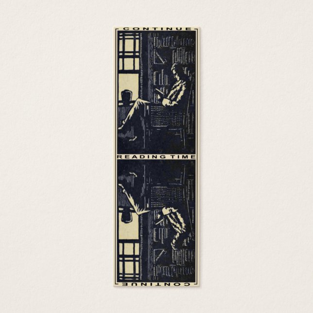 Cool Bladwijzer Kaart voor de Intellectueel (Voorkant)