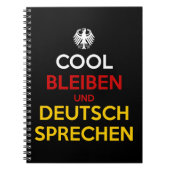 Cool blijven en Duits spreken Notitieboek (Voorkant)