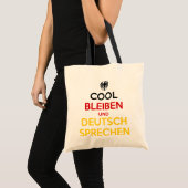 Cool blijven en Nederlands spreken Tote Bag (Voorkant (product))