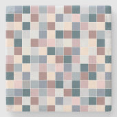 Cool Blocks, Elegant Colors Stenen Onderzetter (Voorkant)