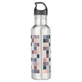 Cool Blocks, Elegant Colors Waterfles (Achterkant)