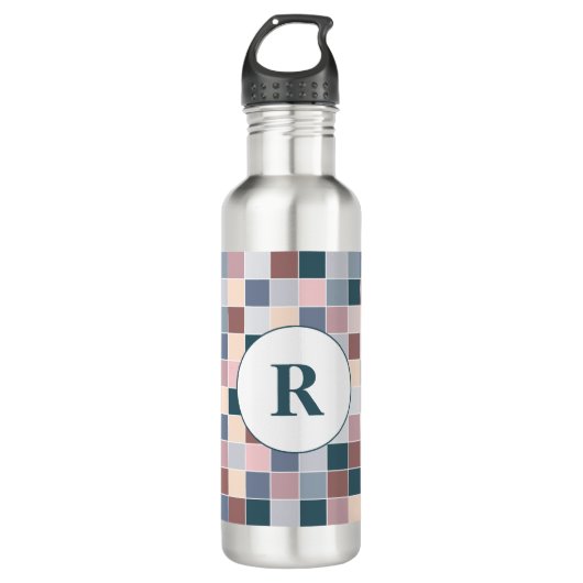 Cool Blocks, Elegant Colors Waterfles (Voorkant)