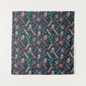 Cool Bloemmotief Wandkleed (Voorkant (horizontaal))
