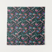 Cool Bloemmotief Wandkleed (Voorkant)