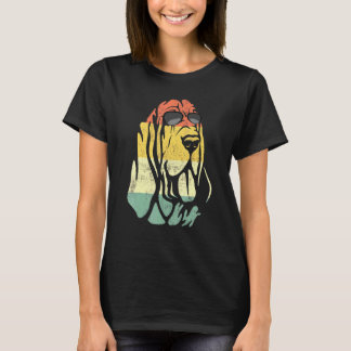 Cool Bloodhound Dogs Retro T-shirt
