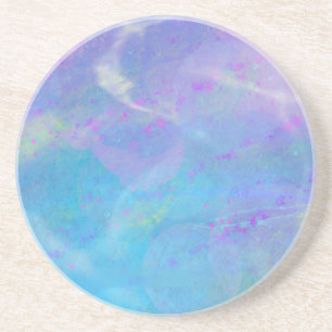 "Cool Blue" Abstract zandsteen Onderzetter