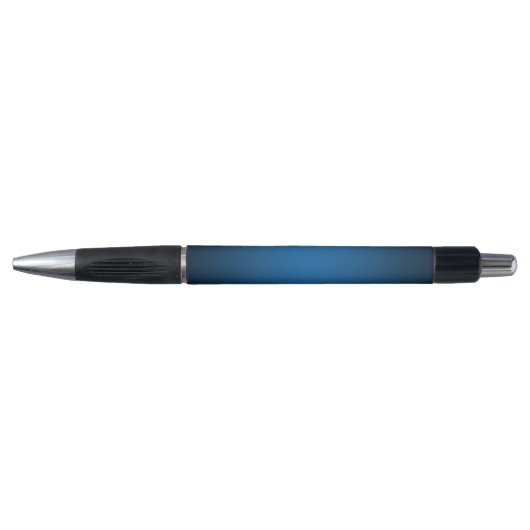 Cool Blue-Black Grainy Vignette Pen (Voorkant)