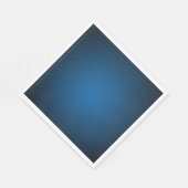 Cool Blue-Black Grainy Vignette Servetten (Hoek)