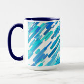 Cool Blue Blue Blauwgroen Marine Mok (Links)