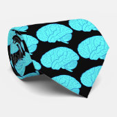 Cool Blue Brain stropdas (Opgerold)