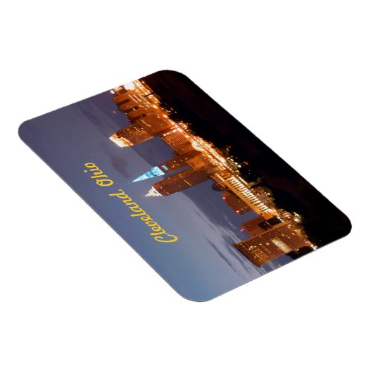 Cool Blue Cleveland Ohio Magnet Magneet (Rechterzijde)