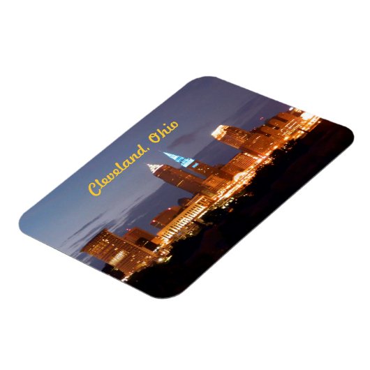 Cool Blue Cleveland Ohio Magnet Magneet (Linkerzijde)