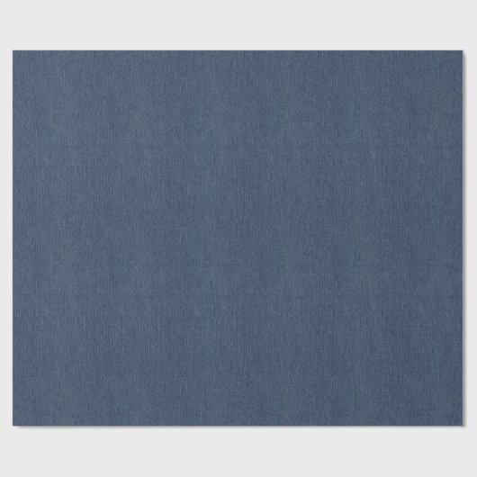Cool Blue Denim Jeans wrappingpapier Cadeaupapier (Vlak)