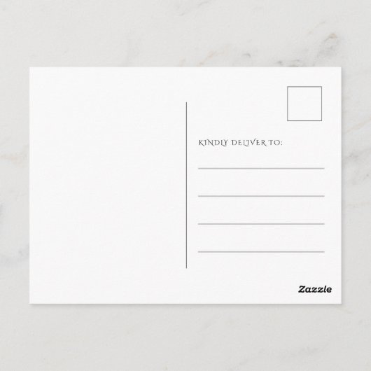 Cool Blue Disco Ball Party Briefkaart (Achterkant)