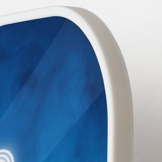 Cool Blue Disco Queen Pickleball Champ Pickleball Paddle (Links Detail)