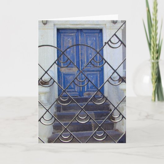 Cool Blue Door Kaart (Voorkant)