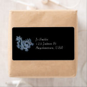 Cool blue dragon etiket (Insitu)