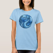 Cool Blue Dragon T-shirt (Voorkant)