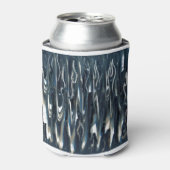 Cool Blue Flame Blikjeskoeler (Blikje Voorkant)