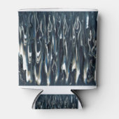 Cool Blue Flame Blikjeskoeler (Voorkant)