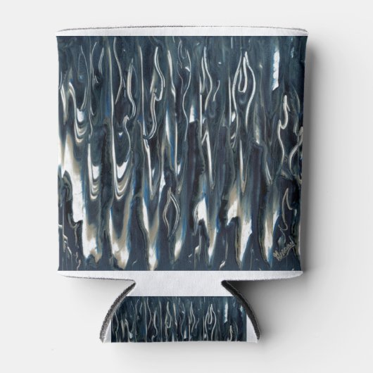 Cool Blue Flame Blikjeskoeler (Voorkant)