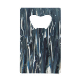 Cool Blue Flame Creditkaart Flessenopener