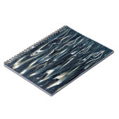 Cool Blue Flame Notitieboek (Linkerzijde)