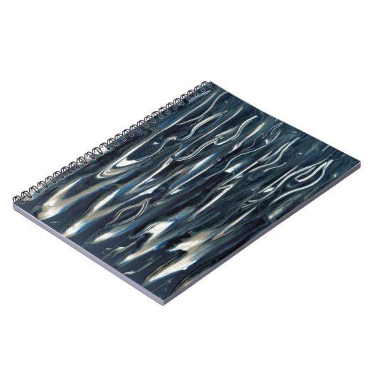 Cool Blue Flame Notitieboek (Linkerzijde)