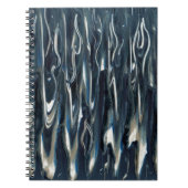 Cool Blue Flame Notitieboek (Voorkant)
