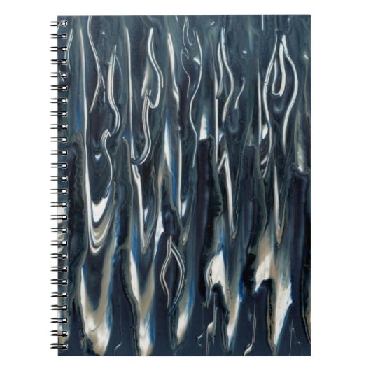 Cool Blue Flame Notitieboek (Voorkant)