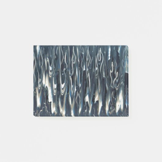 Cool Blue Flame Post-it® Notes (Voorkant)