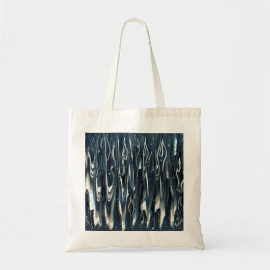 Cool Blue Flame Tote Bag (Voorkant)
