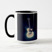 Cool Blue Ggloing Guitar Mok (Links)