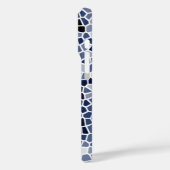 COOL Blue Glas in lood Patroon Case-Mate iPhone Case (Achterkant / Links)