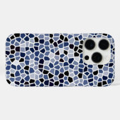 COOL Blue Glas in lood Patroon Case-Mate iPhone Case (Achterkant (horizontaal))