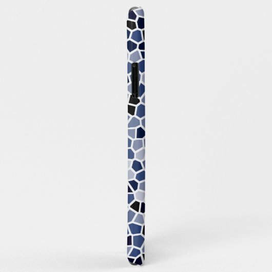 COOL Blue Glas in lood Patroon Case-Mate iPhone Case (Achterkant/rechts)