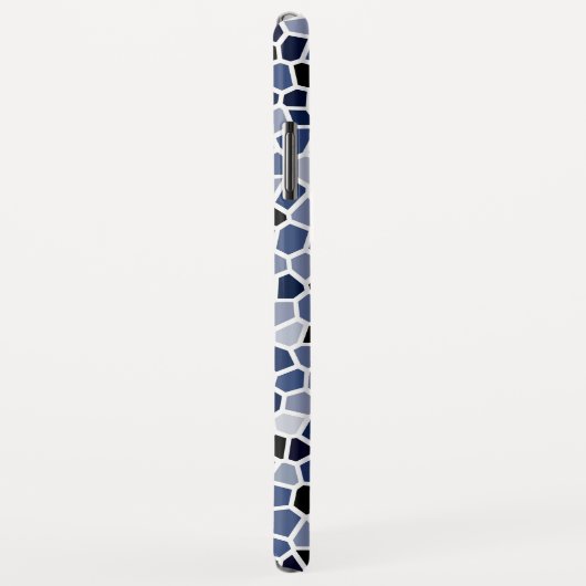 COOL Blue Glas in lood Patroon Case-Mate iPhone Case (Achterkant/rechts)