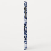 COOL Blue Glas in lood Patroon Case-Mate iPhone Case (Achterkant/links)