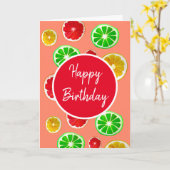 Cool Blue-groep Zomervibe Kaart (Gele Bloem)