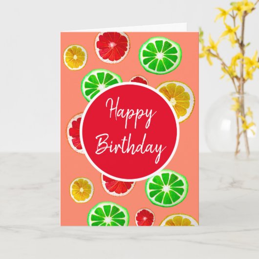 Cool Blue-groep Zomervibe Kaart (Gele Bloem)