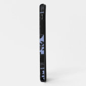 Cool Blue Highlights Camo Case-Mate iPhone Case (Achterkant/links)