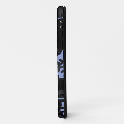 Cool Blue Highlights Camo Case-Mate iPhone Case (Achterkant/links)