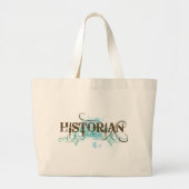 Cool Blue Historian Canvas tas (Voorkant)