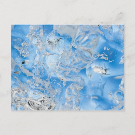 Cool Blue Iceberg Briefkaart (Voorkant)