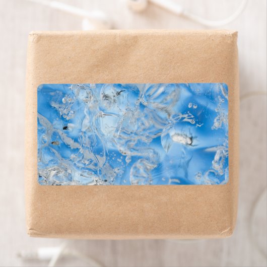 Cool Blue Iceberg Etiket (Insitu)