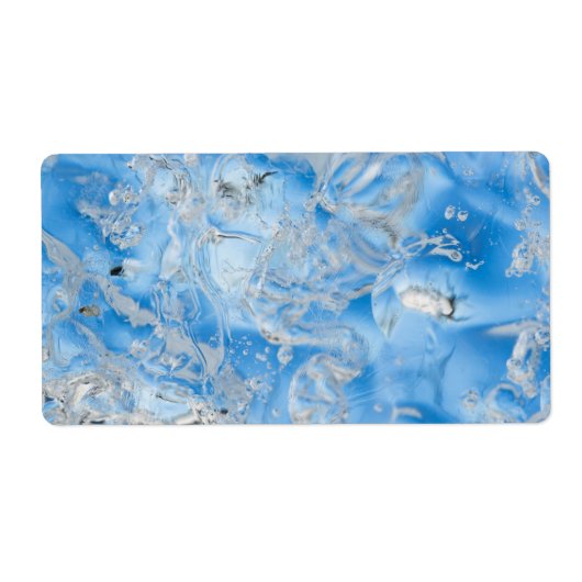 Cool Blue Iceberg Etiket (Voorkant)